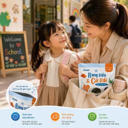 Gia vị rắc cơm rong biển, cá hồi (từ 3 tuổi) - Ảnh thu nhỏ 2