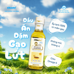 Dầu ăn dặm gạo lứt Chanbé 100ml - Ảnh thu nhỏ 2