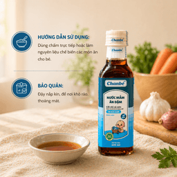 Nước mắm ăn dặm 35˚N Chanbé 100ml - Ảnh thu nhỏ 4