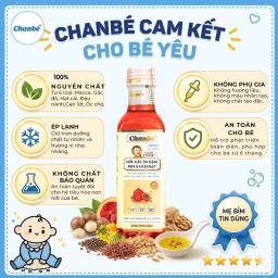 Dầu ăn dặm mix 6 hạt: Dầu gấc - Gạo lứt - Óc chó - Macca - Hạt cải - Đậu nành Chanbé 100ml - Ảnh thu nhỏ 3